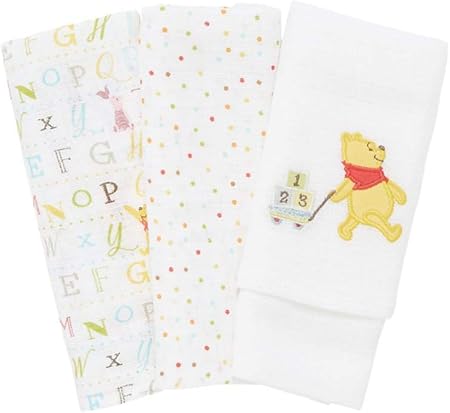 winnie the pooh muslin squares