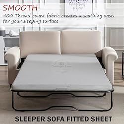 Sleeper Sofa Fitted Sheet Full Size - 100% Egyptian