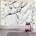 Sunm Boutique Black and White Tapestry Marble Tapestry Wall Hanging Tapestry for Home Decor(51.2