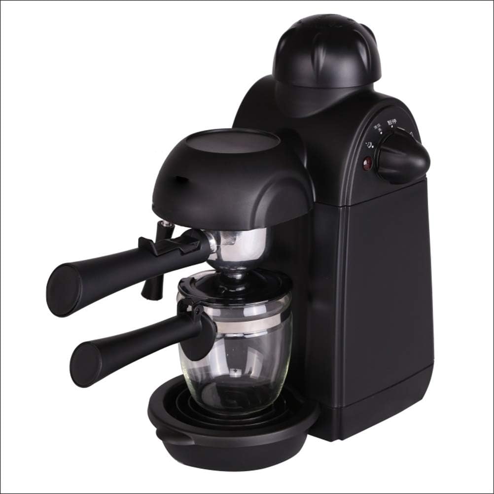 Portable Coffee Machine, Espresso Maker, 5Bar Pressure Stainless Steel Handle Steam System, Cappuccino Brewers Equipment