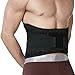 NeoTech Care Adjustable Compression Back Brace Lumbar Support Belt, Black, Size XXL
