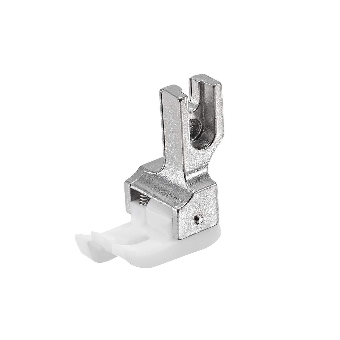 sourcing map 1/4" Left Side Edge Guide Compensating Presser Foot for Single Needle Industrial Sewing Machines
