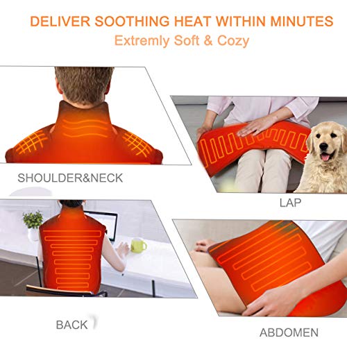 Heating Pad for Neck and Shoulders, Heating Pad for Body Heat Pad with