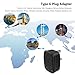 UK Ireland Hong Kong Power Adapter, TESSAN UK Travel Plug Adapter with 2 USB Charging Ports for USA to UK British England London Scotland Irish Wall Outlet- Compact Safe Grounded Type G