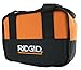 Ridgid Genuine OEM Soft-Sided Heavy Duty Cross X-Stitched Contractor's Tool Bag for 12V Tools (10 Inches x 7 Inches x 5 Inches)