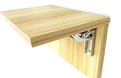 2pcs Stainless Steel 90 Degree Folding Shelf Hinge