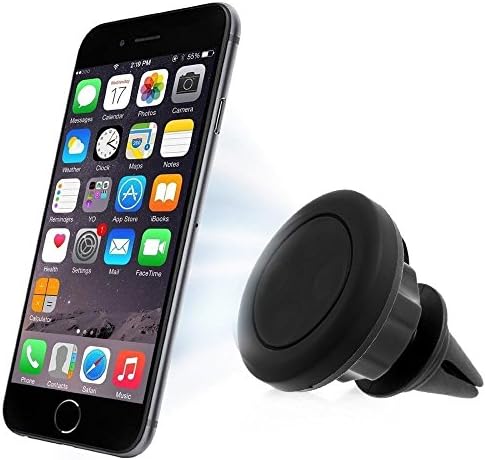 360 Degree Magnetic phone Holder, INTEKOR Car Air Vent Mount Magnetic Portable Mount Cell Phone Holder - For Any Phones, GPS iPhone Samsung HTC, Suitable gift item(Silicone)
