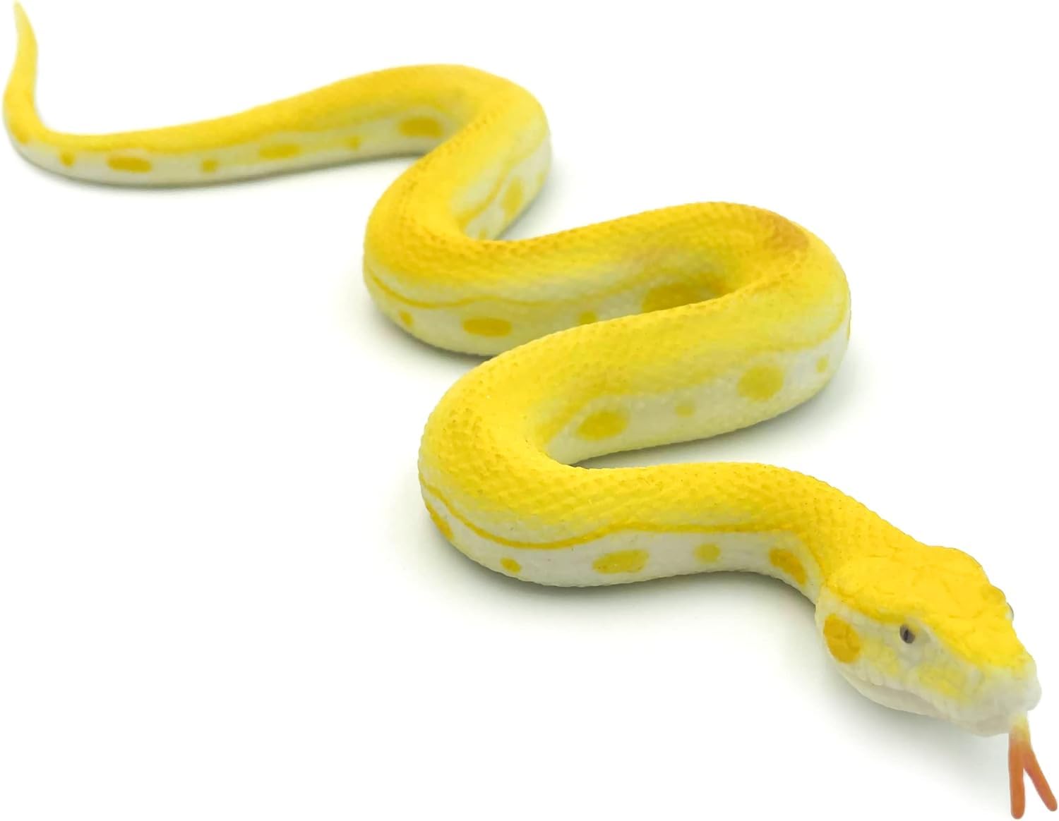 MAKFORT 1 Pcs Realistic Fake Snake Fidget Toy Simulation Snake for Kids Plastic Snake for April Fool's Day Halloween Prank Item Party Favors Gift Patteraless