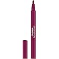 COVERGIRL Outlast, 60 Plum Berry, Lipstain, Smooth Application, Precise Pen-Like Tip, Transfer-Proof, Satin Stained Finish, Vegan Formula, 0.06oz