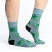 Good Luck Sock Women's Turtle Socks, Adult, Shoe Size 5-9