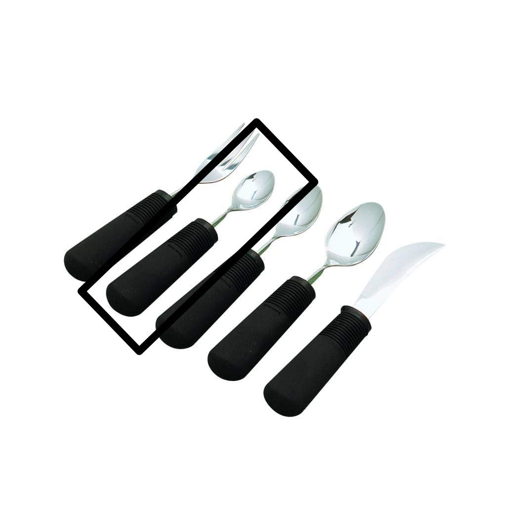 HOMECRAFT Good Grips Weighted Bendable Teaspoon with Built-Up Handle