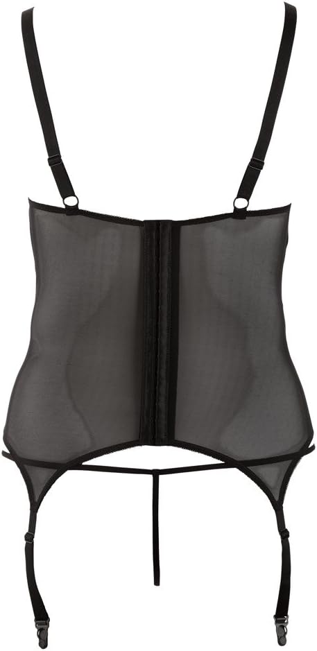 Cottelli Collection 3X-Large Black Open Basque, M, S, XL, XXL - Image 4