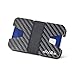 Slim Wallets for Men Carbon Fiber RFID Blocking Wallet Credit Card Holder + Gift Box Gifts for Dad Money Clip Band Valentines gifts for men