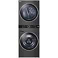 LG WKEX200HBA 27 Inch Smart Electric Single Unit WashTower with 4.5 cu. ft. Washer Capacity, 7.4 cu. ft. Dryer Capacity