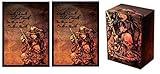 Legion Iconic Witch and CAULDRON Deck Box + 100 Matching Matte Finish Sleeves (fits Magic / MTG, Pokemon Cards)