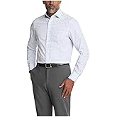 Tommy Hilfiger Mens Dress Shirt Regular Fit Stretch Twill