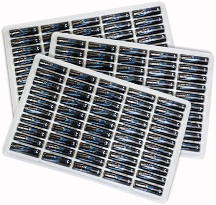 Chrome Pro Series AA Alkaline General Purpose Batteries 150 Pack