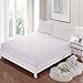 Allrange Breathable Coolmax Quilted Mattress Pad, Coolmax and Cotton Fabric Cover, Snug Fit Stretchy to 18