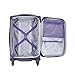 DELSEY PARIS Sky Max Softside Expandable Luggage with Spinner Wheels, Purple, Carry-on 21 Inch