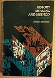 History Meaning and Method by 