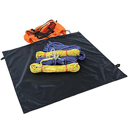 UBOWAY Rock Climbing Rope Bag Mountaineering Shoulder Backpack for Climbing, Hiking, Trekking (Orange) - Thumbnail 4
