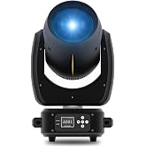 SHEHDS Stage Lights 180W, Moving Head Dj Lights | 14 Gobos 11 Colors Spotlights, Beam/Frost/Prism/Zoom Effect, 18 Facet Prism, DMX512, 120mm Diameter Lens