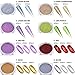 Nail Powder WENIDA 8 Jar Premium Chrome Mirror Laser Synthetic Resin Powder Manicure Art Decoration With 8pcs Eyeshadow Sticks