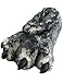 WISHPETS - Big Adults Big Foot Tip Claw Slippers, Black 37404-Large