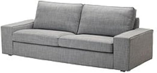 Amazon Com Ikea Kivik Tres Asiento Sofa Slipcover Isunda Gris