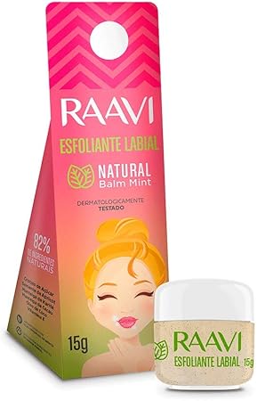 Esfoliante Labial Natural Balm Mint - Raavi, Raavi