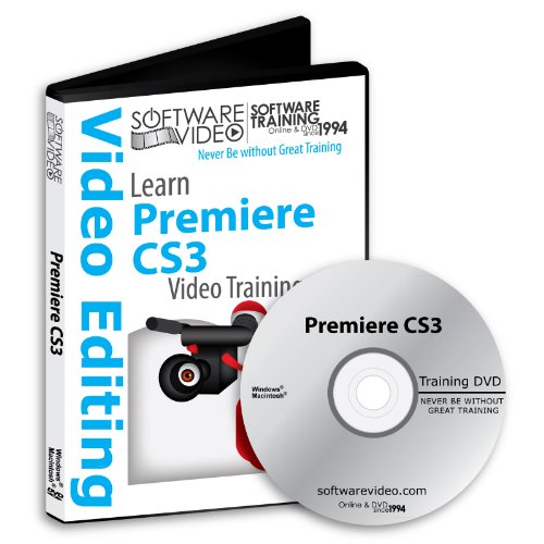 Software Video Learn ADOBE CREATIVE SUITE PREMIERE PRO CS3 Training DVD Sale 60% Off training video tutorials DVD