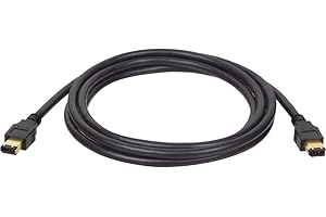 Tripp Lite F005-006 IEEE 1394 6 Pin/6 Pin 6-Feet Firewire Cable (Gold)