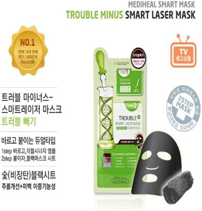 Korea Mediheal Trouble Minus Smart Laser Mask 25mlx5 Sheet (1box)