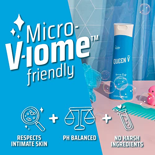 QUEEN V Queen it Up Intimate Wash, pH friendly, daily use fresh and
