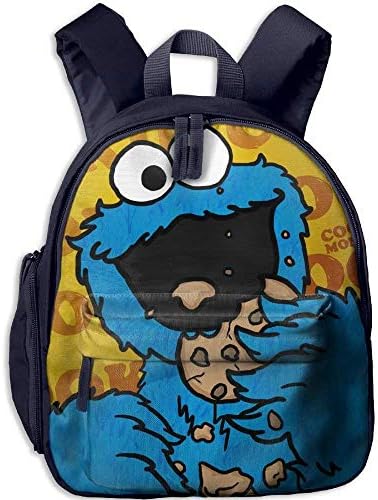 Baby Boys Girls Toddler HD-Cookie-monster Pre School Bag Backpack Satchel Rucksack Handbag