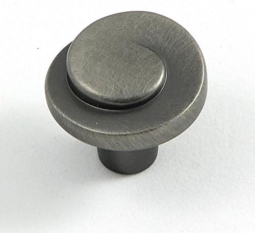 Stone Mill Weathered Nickel Hawthorne Cabinet Knobs (Pack of 10)