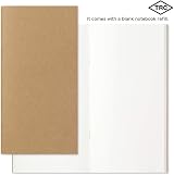 Designphil Midori Travelers Notebook Black Leather view 5