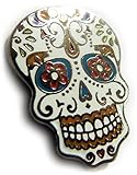 Day of the Dead Dia De Los Muertos Skull Jacket Hat Vest Tie Tack Lapel Pin
