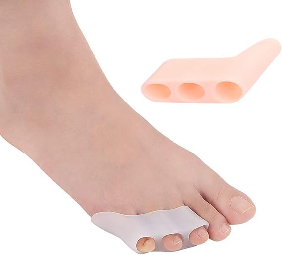 GXM.BK Correctores Dedos Pies Gel Separador De Dedos del Pie,para