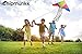 Easy to Fly Large Nylon Bird Kite for Kids and Adults Great for Beach Trip and Outdoor Activities Perfect for Beginners Flies in Light Breeze Flying String Line Included Big Flyer Childrens Toys