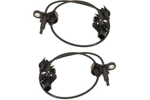AUTO PARTS PORT Set of 2 ABS Wheel Speed Sensors Fit for 07-13 Acura MDX Rear Wheels (Left+Right), Repalces OEM 57470-STX-A01 57475-STX-A01, 10123-R