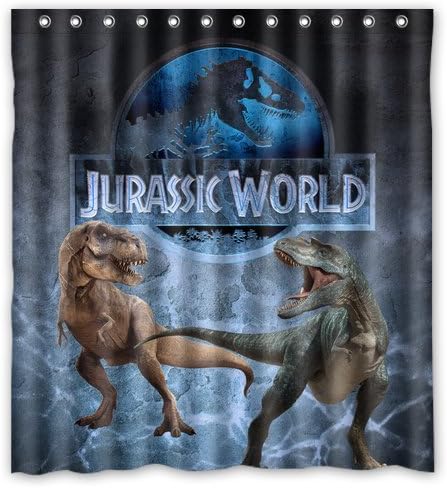 HANHAOKI Outer Space Explorer Polyester Shower Curtain 60"x72"