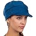 Sakkas Womens Wool Blend Newsboy / Cabbie Winter Hat / Cap with Buttoned Detail