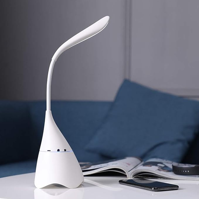 touch sensor led table lamp with speaker