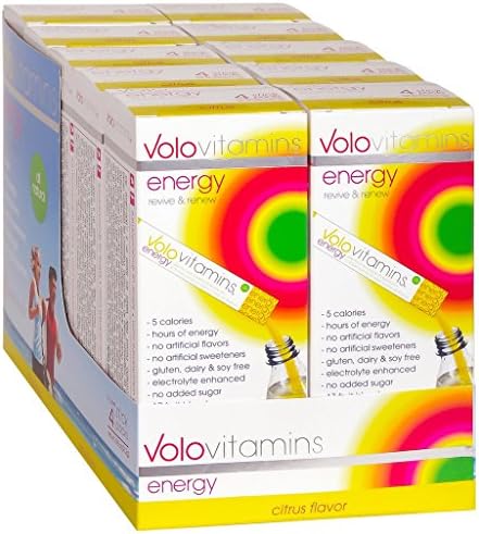 Volo Vitamins - Volo Vitamins Energy Citrus Flavor, 10 box display