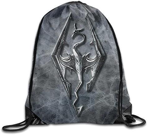 Video Game Skyrim Drawing Sports Outdoor Bag One Size