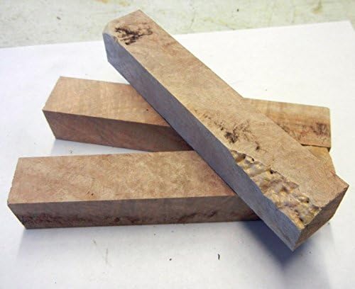 Oak Black Burl (1 pc) Pen/Reel/Razor Blank 1" sq x 6" - 7550