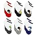 Mickey Mouse Little Boys 6 pack Socks (4-6 (Shoe: 7-10), White/Multi Friends Quarter)