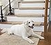 Caprice Bullnose Carpet Stair Tread with Adhesive Padding, by Tread Comfort (Single 27