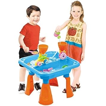summer fun sand and water table